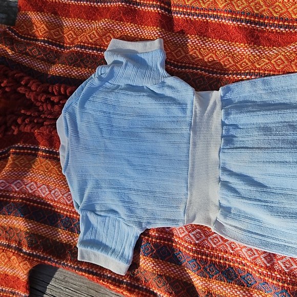 Vintage Handmade Baby Bunting with Set of Onises - Picture 12 of 15